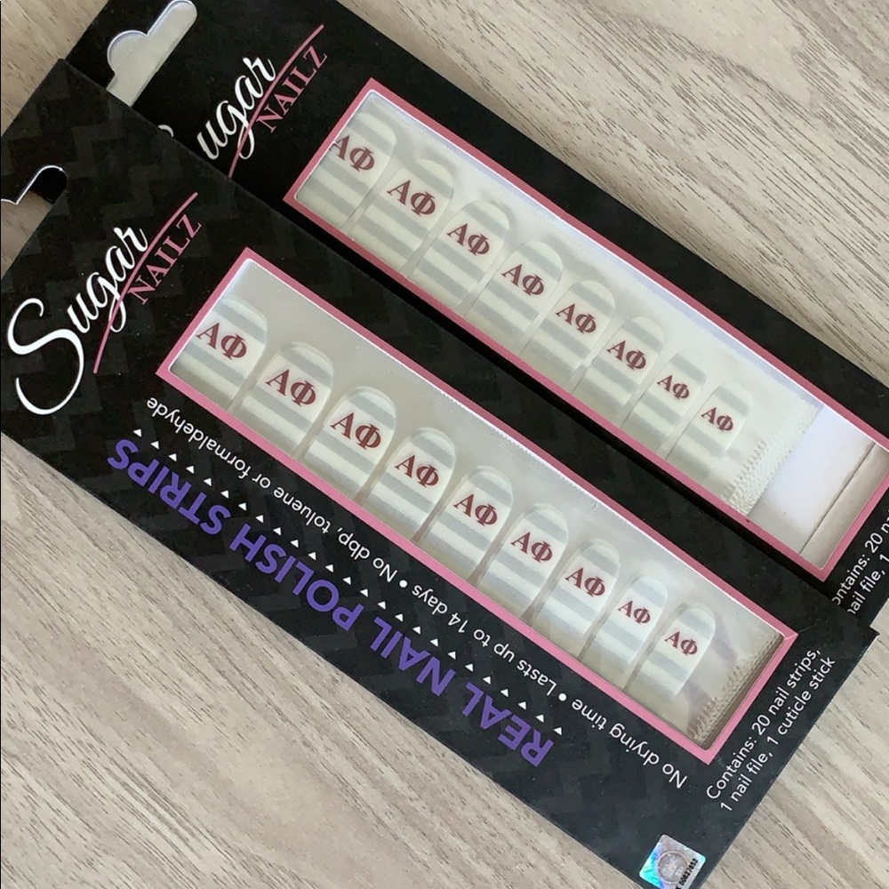 Alpha Phi Nail Stickers